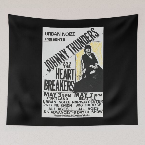 Item preview, The Johnny - Thunders. Vintage concert poster Classic designed and sold by Jacqueline1888.