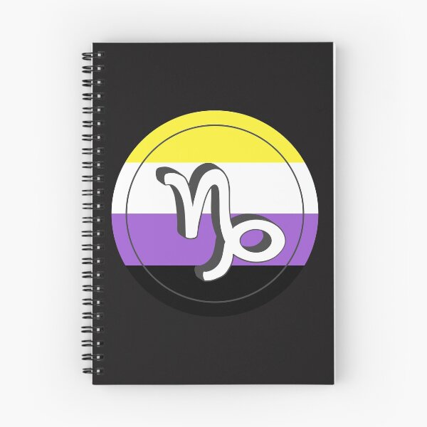 Item preview, Nonbinary Pride Flag Capricorn Zodiac Sign | Birthday Gift for Transgenders designed and sold by throuplescorner.