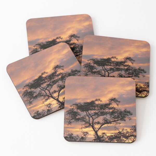 Item preview, Beautiful trees with pastel clouds designed and sold by TurboCrazy.