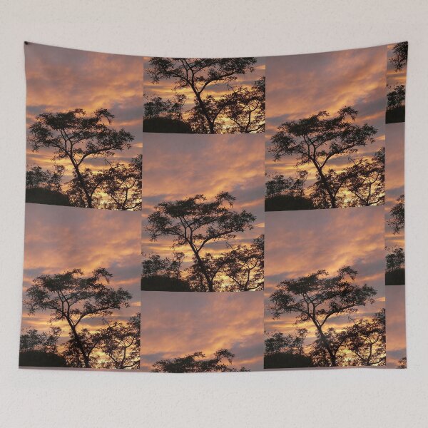 Item preview, Beautiful trees with pastel clouds designed and sold by TurboCrazy.