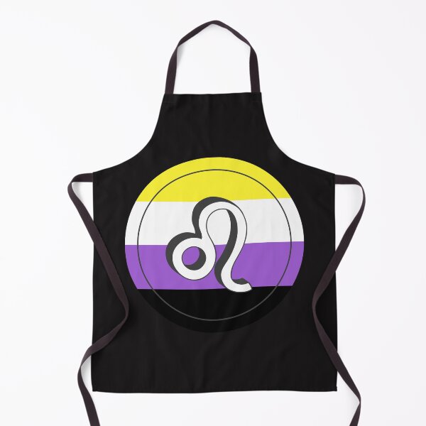 Item preview, Nonbinary Pride Flag Leo Zodiac Sign | Birthday Gift for Transgenders designed and sold by throuplescorner.