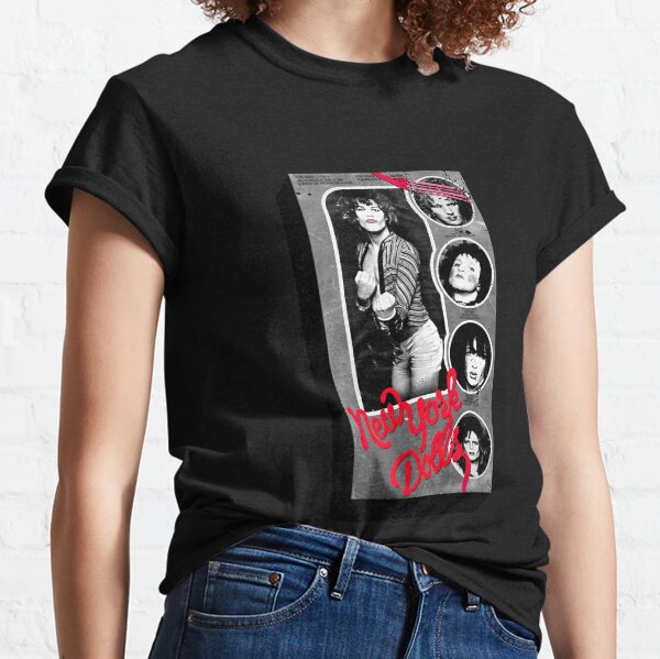 Buster Poindexter Vintage jaren 1970/1980 DAVID JOHANSEN Zwart Tshirt New York Dolls Kleine Kleding Gender-neutrale kleding volwassenen Tops & T-shirts T-shirts T-shirts met print 