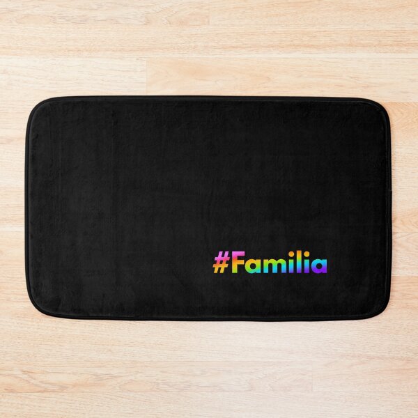 Item preview, Hashtag Familia - Family in Spanish - LGBT rainbow designed and sold by HashtagZone.