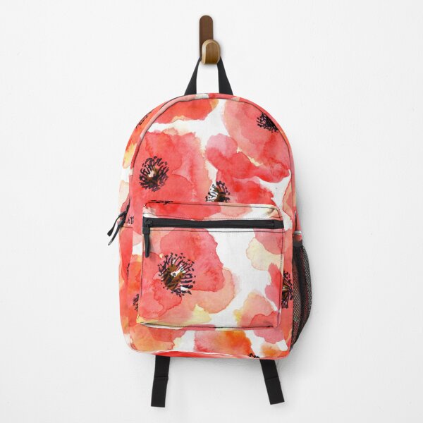 Item preview, Red poppies pattern designed and sold by Dwharlow-art.