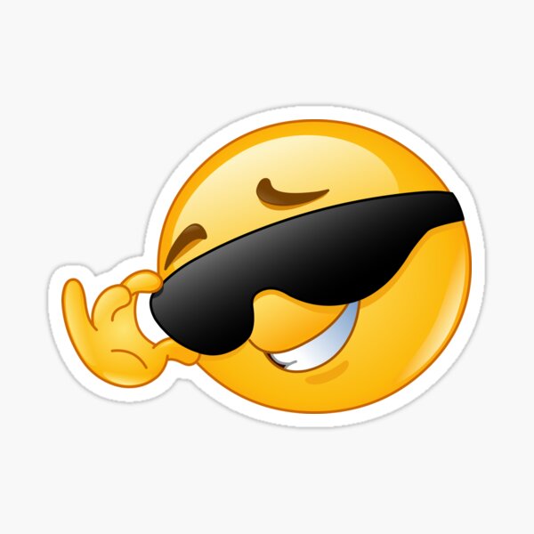 Artikel-Vorschau von Berührendes Sonnenbrillen-Emoticon, designt und verkauft von Yael Weiss.