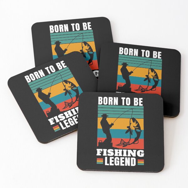 Item preview, born to be a fishing legend designed and sold by DIDAKU.