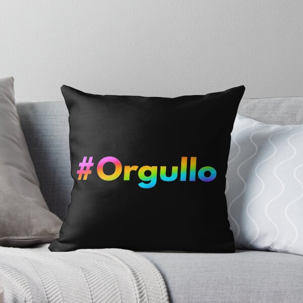 Item preview, Hashtag Orgullo - Pride in Spanish - LGBT rainbow designed and sold by HashtagZone.
