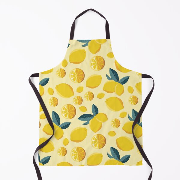Item preview, Lemon And Slices Of Lemon Pattern Summer Background With Yellow Lemons designed and sold by quickkdesign.