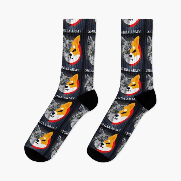 Item preview, SHIBA ARMY shibu inu crypto currency meme designed and sold by wilsonart91.