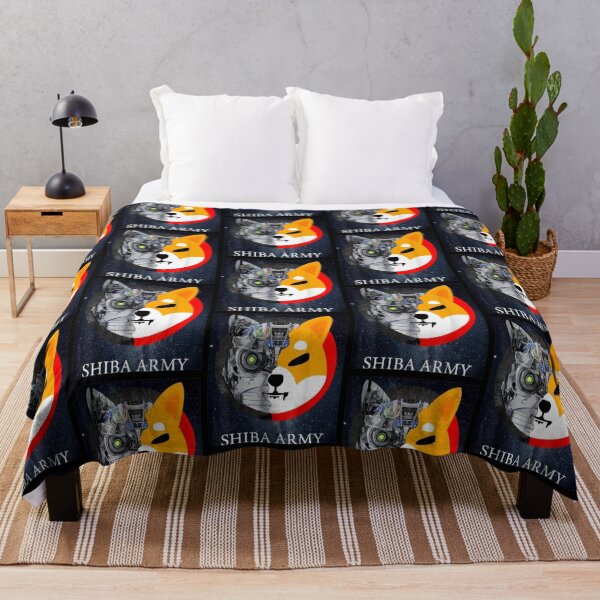 Item preview, SHIBA ARMY shibu inu crypto currency meme designed and sold by wilsonart91.