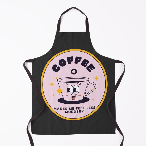 Item preview, Coffee Makes Me Feel Less Murdery 4 designed and sold by 69hoffman.