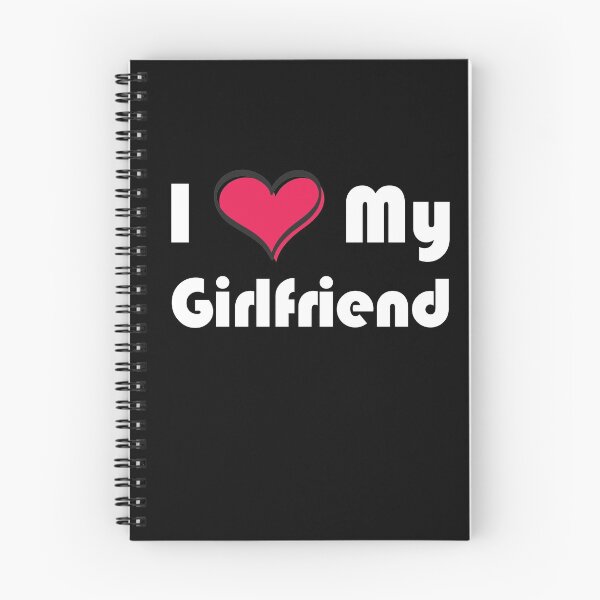 Item preview, I Love My Girlfriend I Heart My GF Funny Valentine's Day Design designed and sold by trendyzcom.