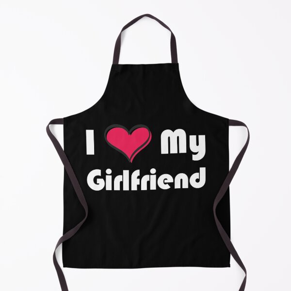 Item preview, I Love My Girlfriend I Heart My GF Funny Valentine's Day Design designed and sold by trendyzcom.