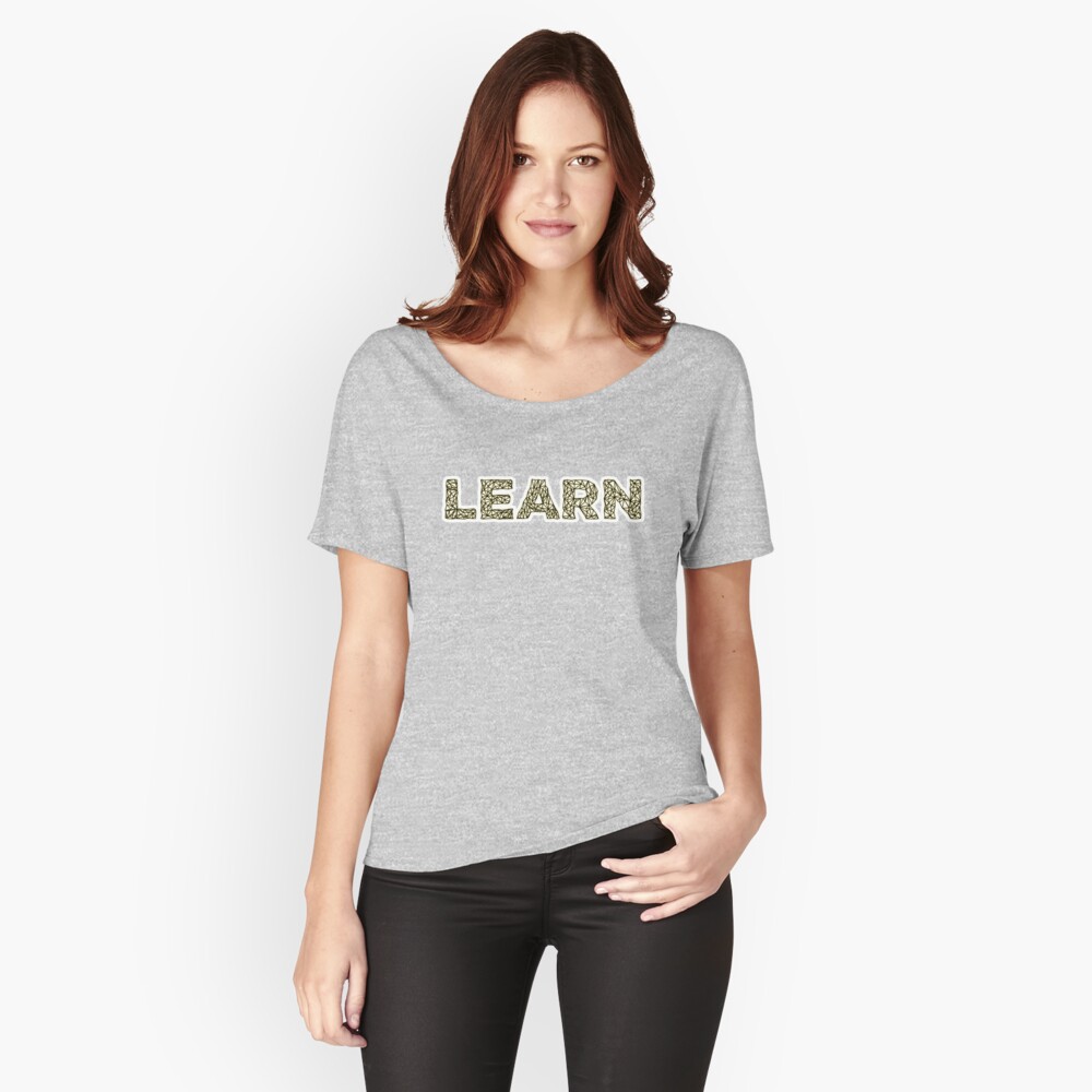 Item preview, Relaxed Fit T-Shirt designed and sold by LearningUCloud.