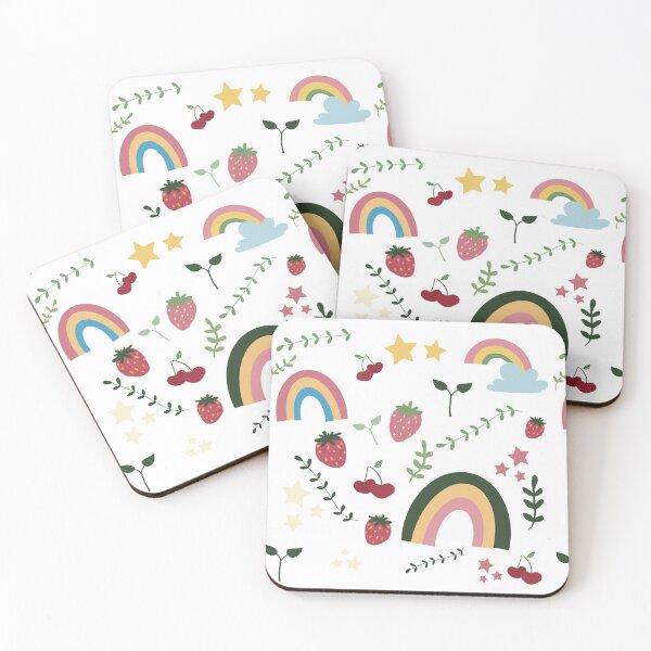 Item preview, Summer Rainbow Pattern designed and sold by raffaela-art.