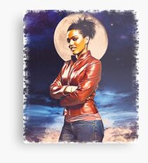 Martha Jones (vignette) Metal Print