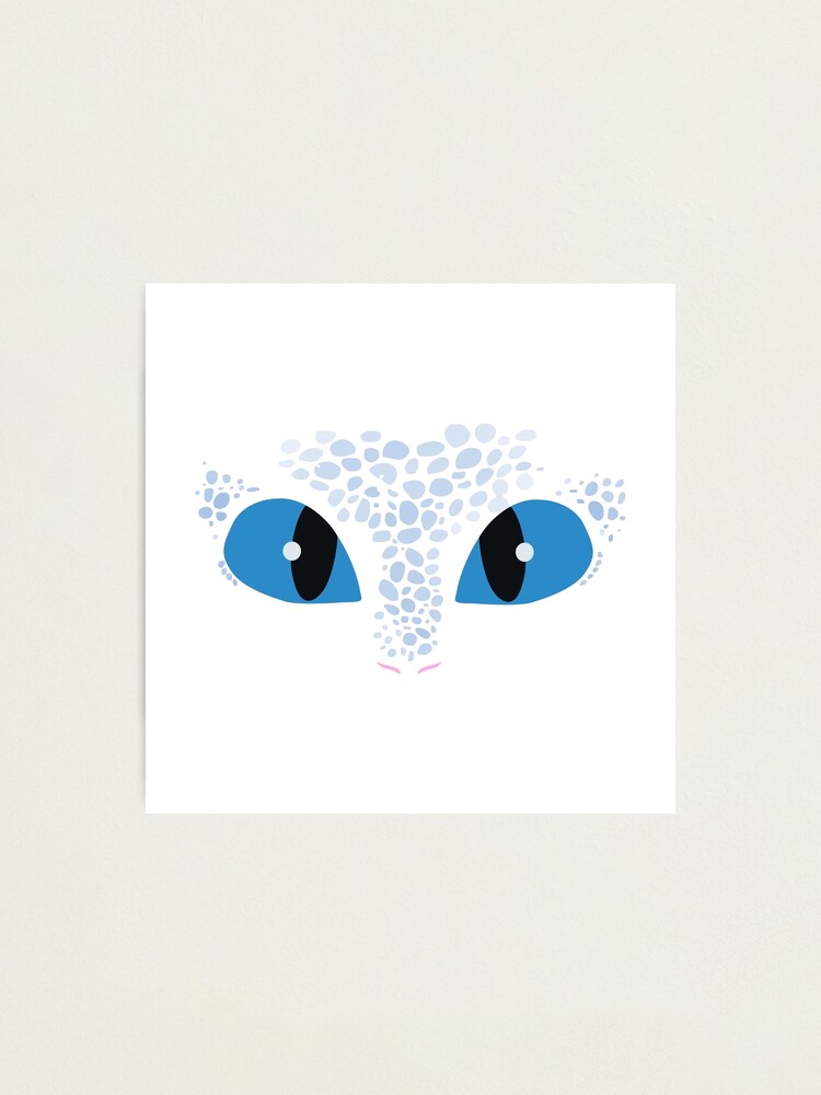 "Light Fury Eyes Light Fury How to Train Your Dragon" Photographic