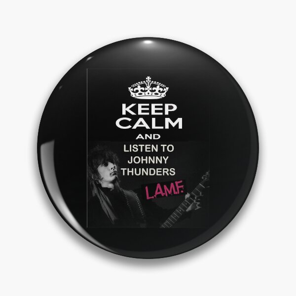 Item preview, Keep Calm And Listen To... Stay Calm - Thunders Classic designed and sold by Jacqueline1888.