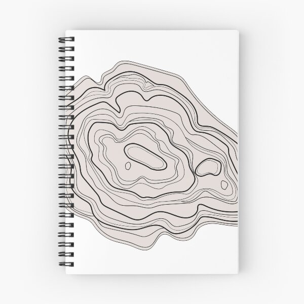 Item preview, Topography Map  designed and sold by itzlitwrite.