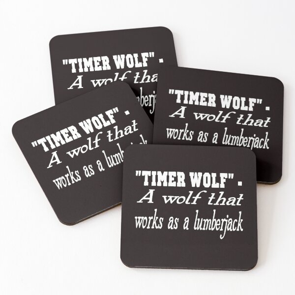 Item preview, Timber wolf - A wolf that works as a lumberjack designed and sold by buhnka.