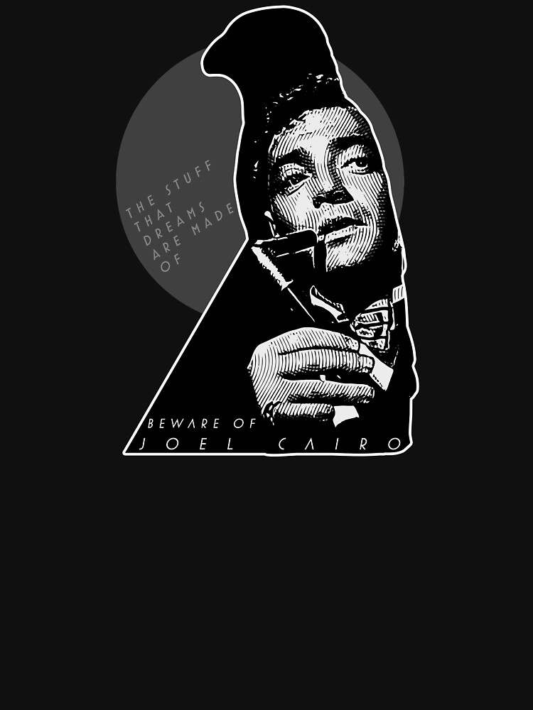 "Joel Cairo" Tshirt for Sale by matteoalfonsi Redbubble noir t
