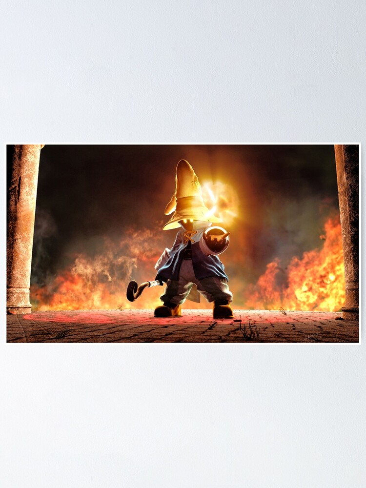 Vivi Final Fantasy Ix Poster By Uprooted Redbubble