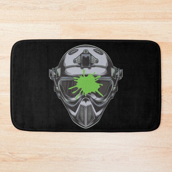 Item preview, Paintball Headshot Dye on Mask Funny Design designed and sold by trendyzcom.