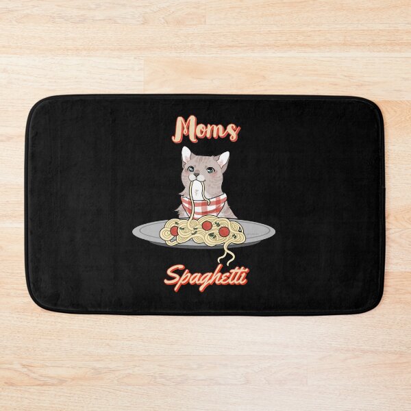 Item preview, Moms Spaghetti Funny Smile cat designed and sold by Cool Store.