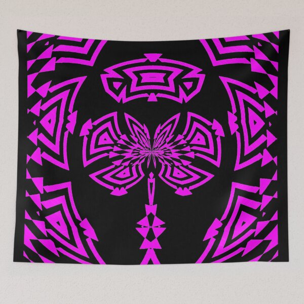 Item preview, Geometric shapes with pink and black colors designed and sold by geometric01MG.