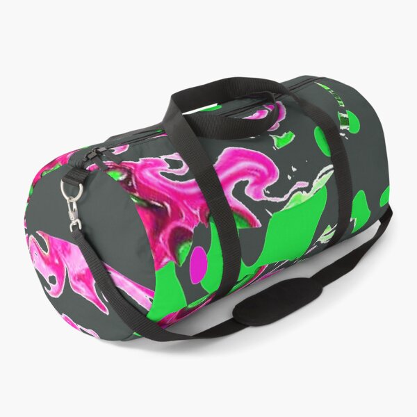 Item preview, Digital Trippy Wacky Weird Abstraction with Bright Green and Pink, graphic psychedelic abstract art, trippy graphic psychedelic arte abstracto designed and sold by Adri Barnard.