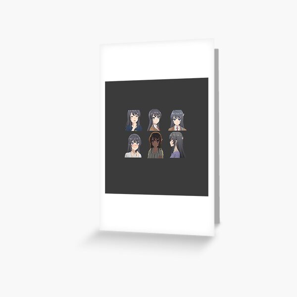 Waifu Greeting Cards Redbubble