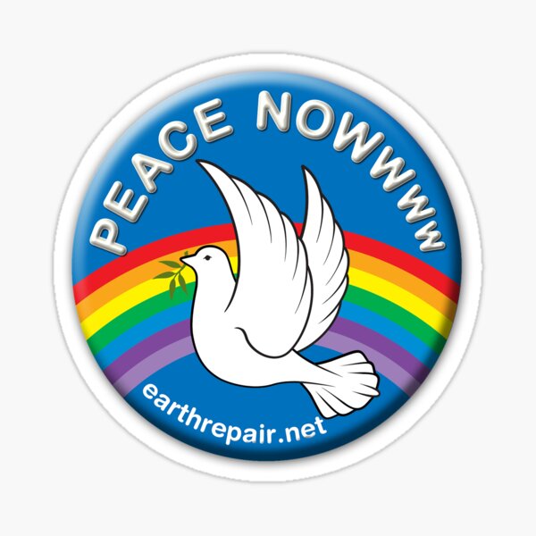 Peace Nowwww Sticker