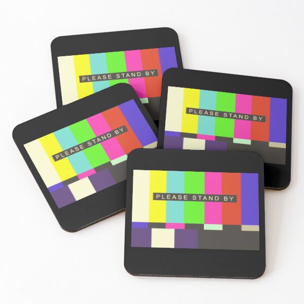 Item preview, Retro Colour Bar Please Stand By designed and sold by JosTees96.