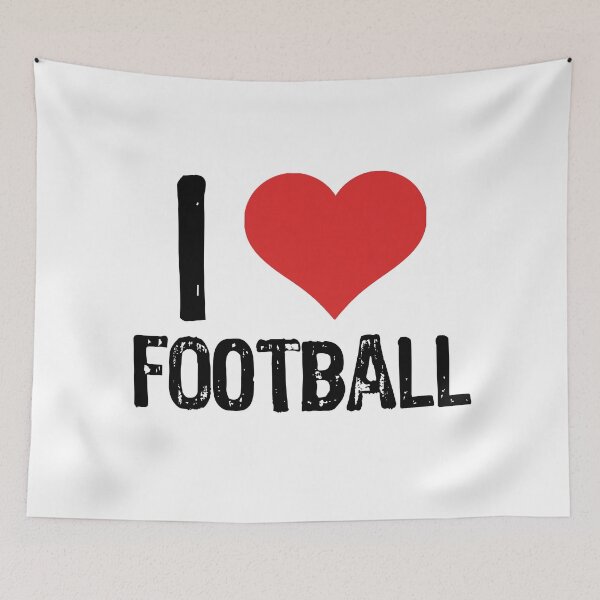 Item preview, I Love Football designed and sold by The "I Love Everything" Shop.
