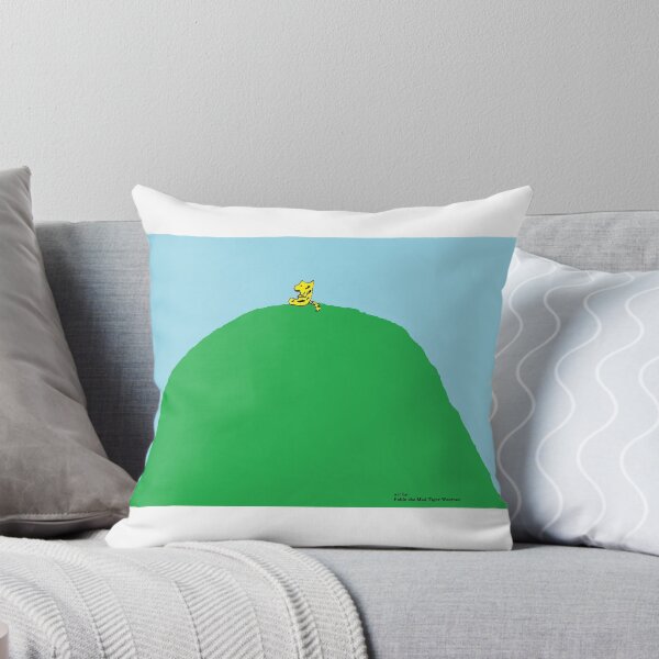 Item preview, Tiger cub daydreaming on a hill designed and sold by madtigerwarrior.