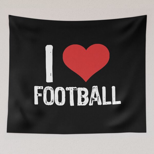 Item preview, I Love Football designed and sold by The "I Love Everything" Shop.
