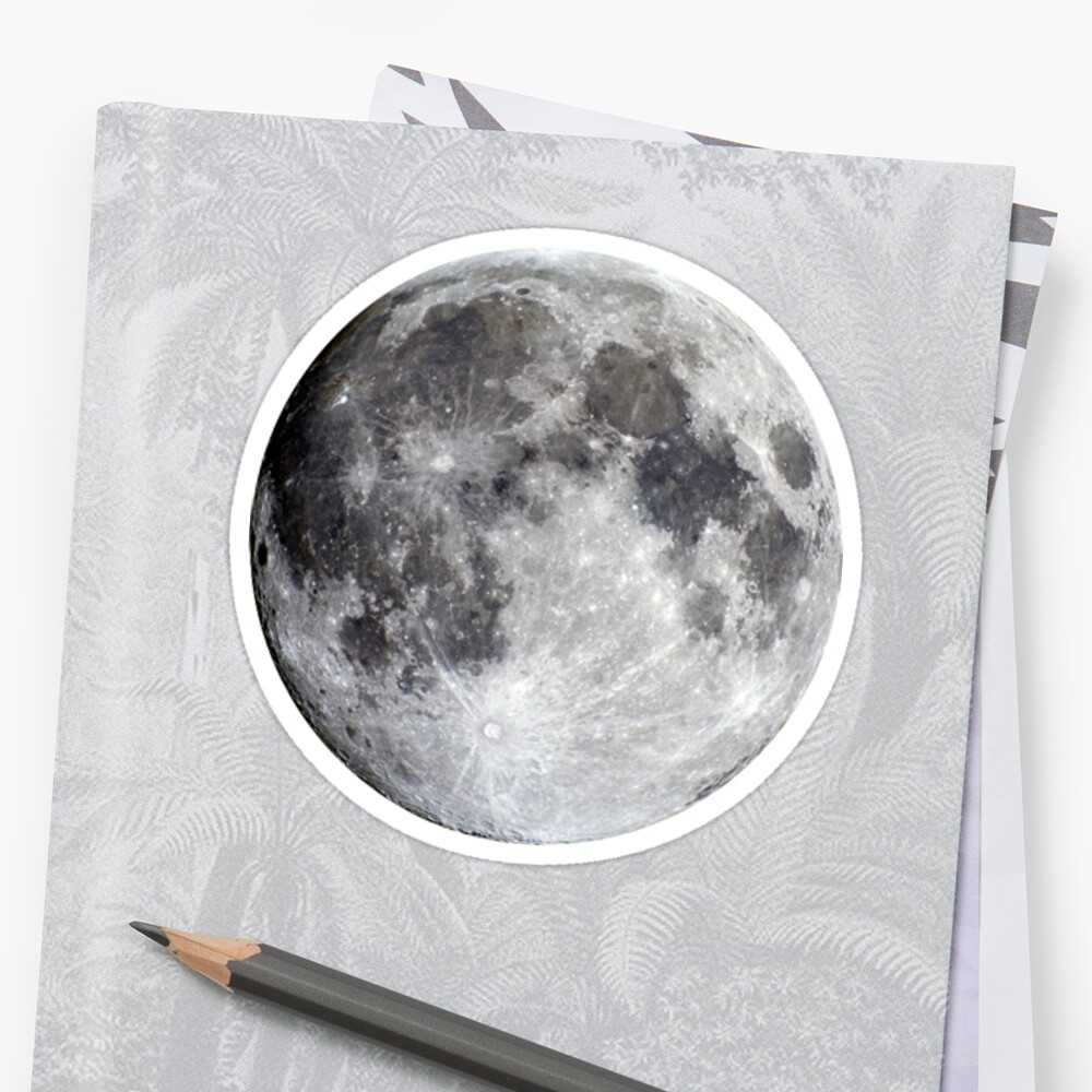 moon sticker by raybands redbubble