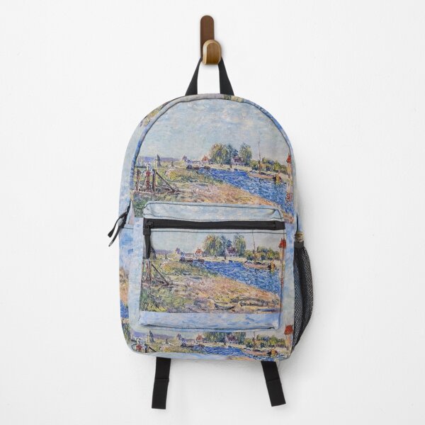 Item preview, Alfred Sisley Painting - Bemberg Fondation Toulouse - Le canal du Loing designed and sold by Coffeesnow.