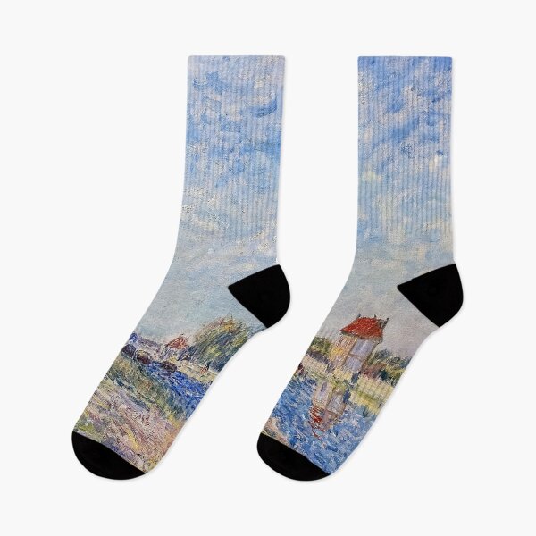 Item preview, Alfred Sisley Painting - Bemberg Fondation Toulouse - Le canal du Loing designed and sold by Coffeesnow.