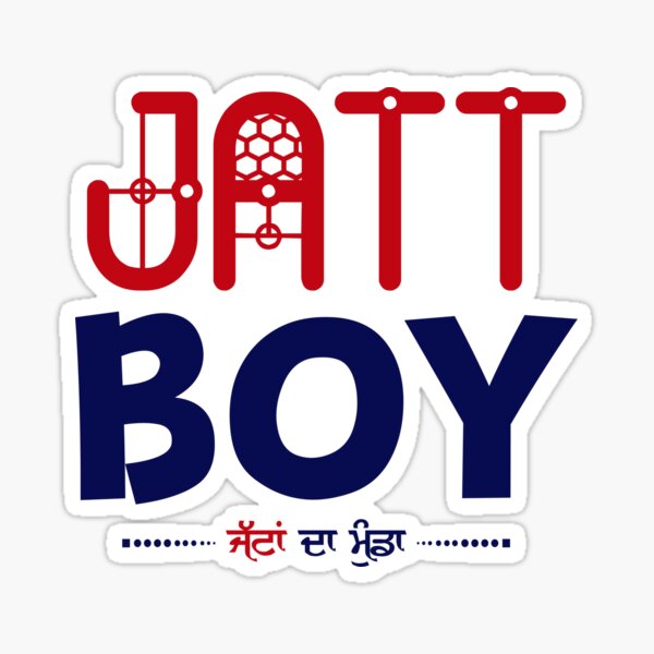 JATT BOY Sticker