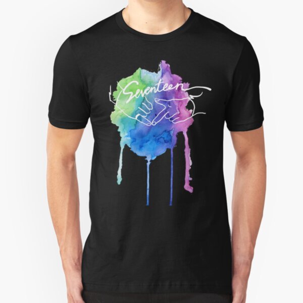 Seventeen Watercolor Slim Fit T-Shirt