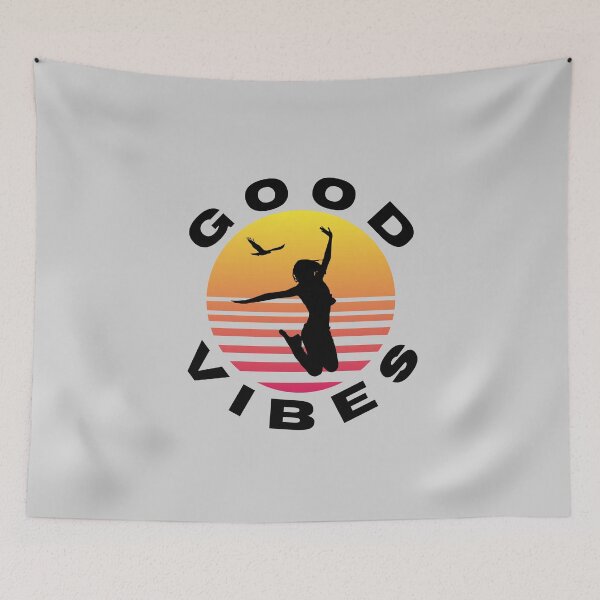 Item preview, Good Vives Lovers T-Shirt Cool Design Tee designed and sold by LJ4EVER.