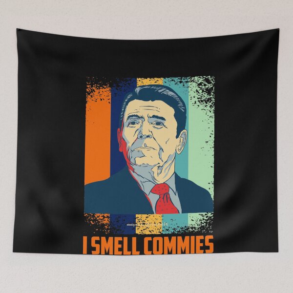 Item preview, I Smell Commies Funny US Political T Shirt designed and sold by Hema Thilakaratne.
