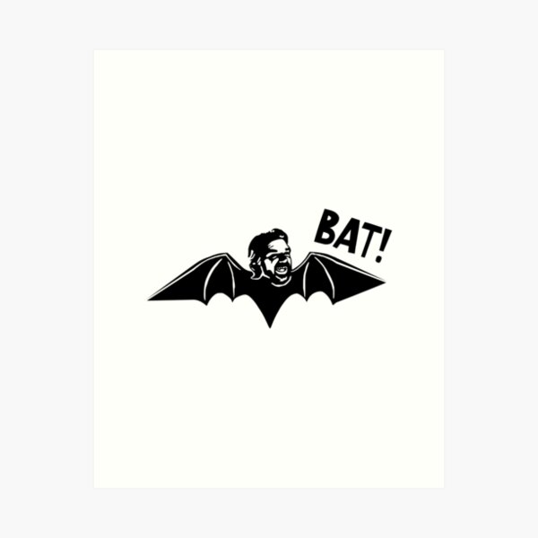 Bat Art Print