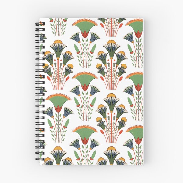 Item preview, egyptian flowers red designed and sold by Olga-Bakushkina.