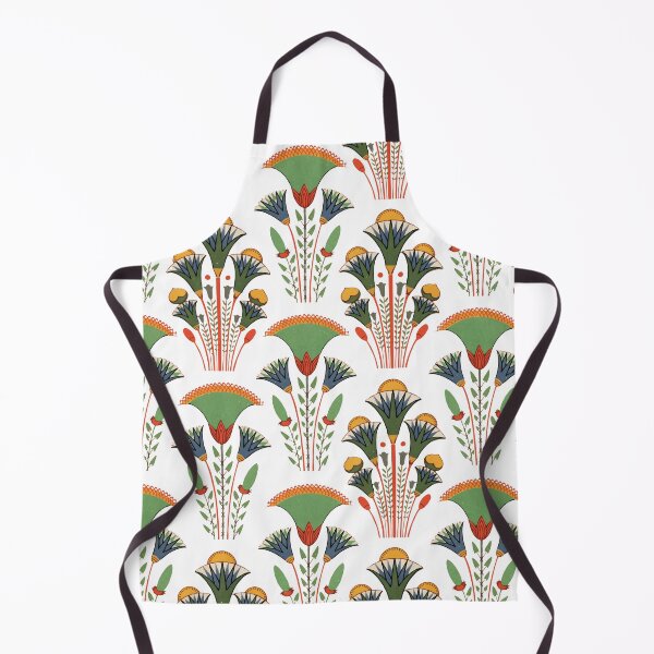Item preview, egyptian flowers red designed and sold by Olga-Bakushkina.