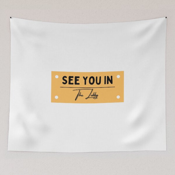 Item preview, See You In The Lobby Shirt designed and sold by biwdrawing.