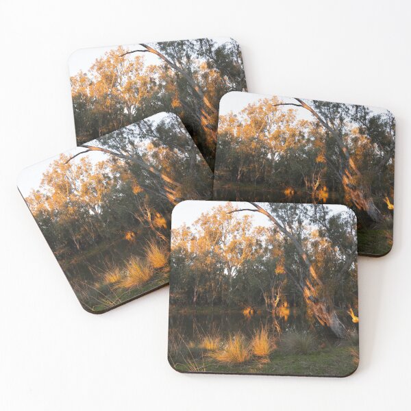 Item preview, Red Gums on the Ovens River designed and sold by Robbie Alexander.