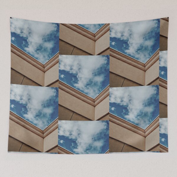 Item preview, Blue clouds from window  designed and sold by TurboCrazy.