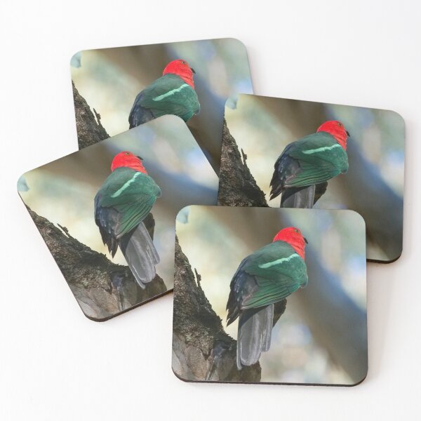 Item preview, Australian King Parrot in a gum tree designed and sold by Robbie Alexander.